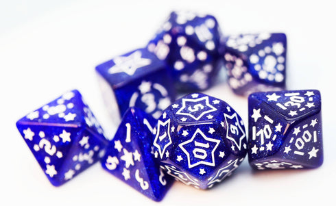 Shooting Stars: Cesium RPG Dice Set